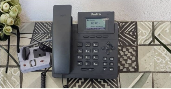 Cloud PBX customer setup with office IP phones