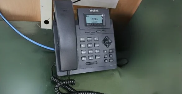Cloud PBX customer setup with office IP phones